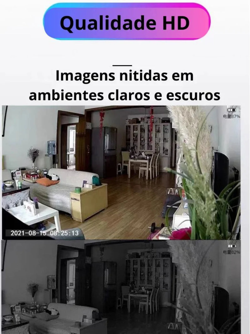 A9 Mini Câmera Inteligente WiFi 1080p HD